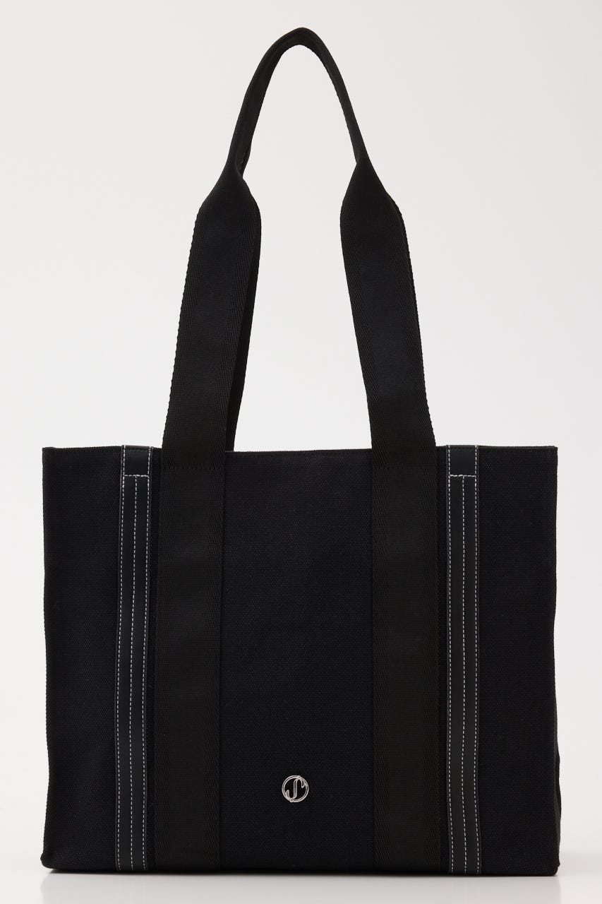【SNSで話題！】THONG TRIMMED CANVAS バッグ BLK FREE