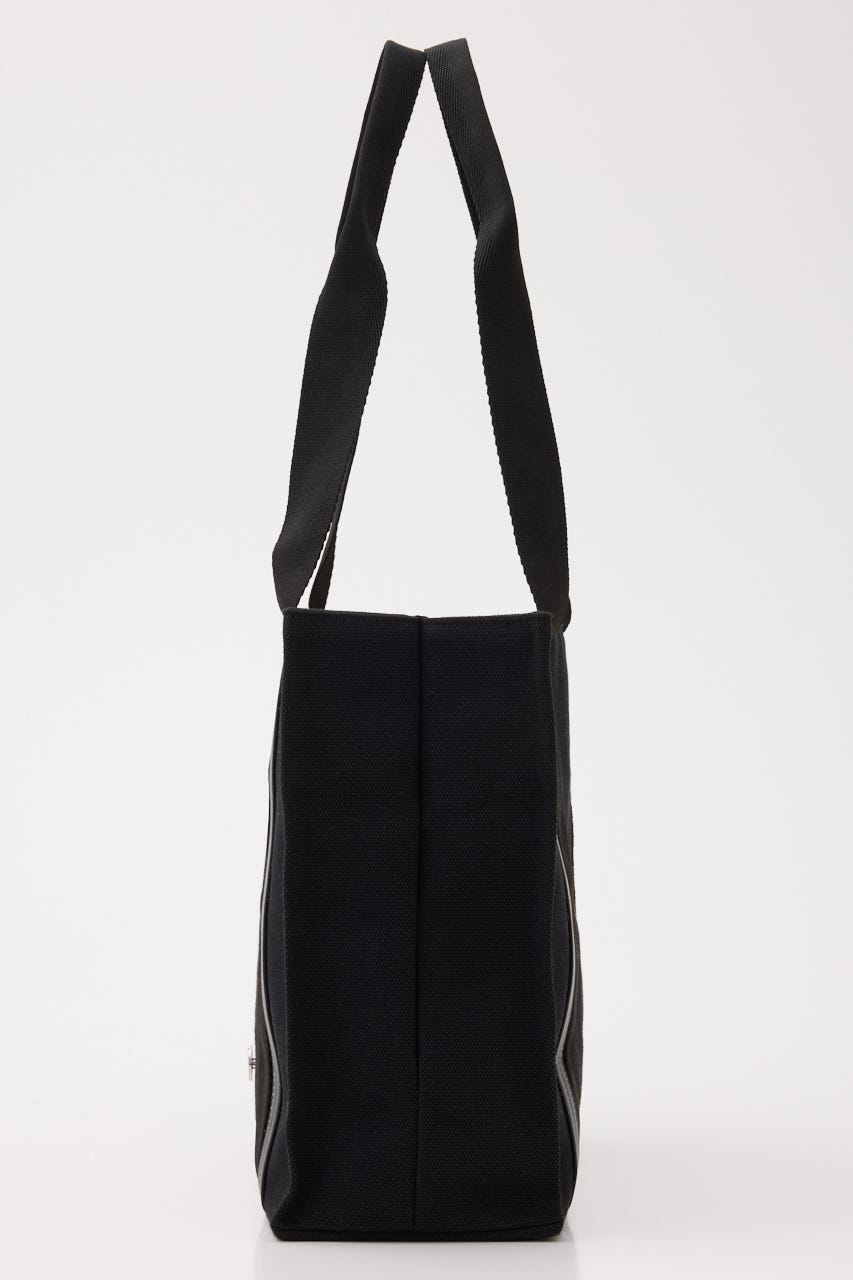 【SNSで話題！】THONG TRIMMED CANVAS バッグ BLK FREE