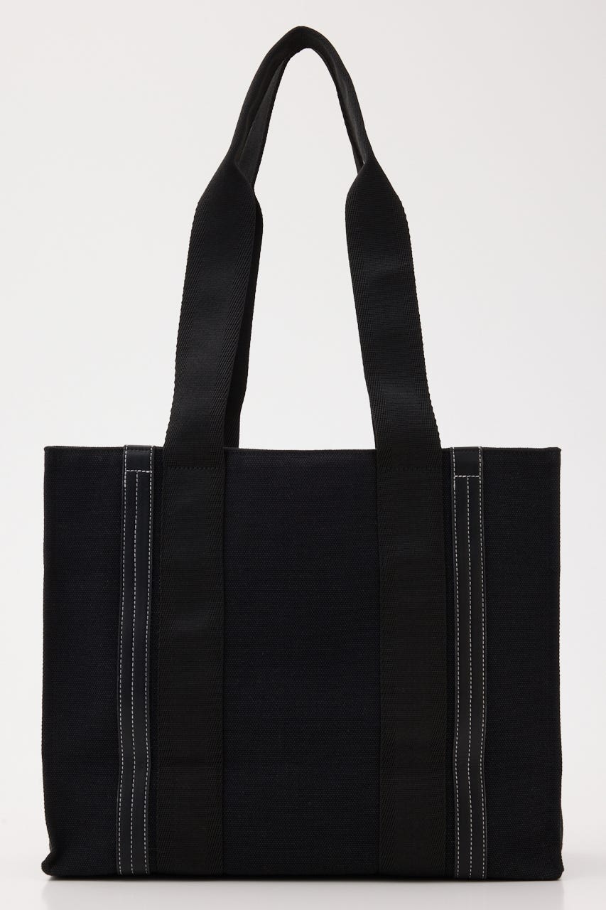 【SNSで話題！】THONG TRIMMED CANVAS バッグ BLK FREE