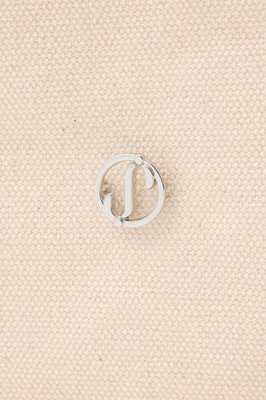 【SNSで話題！】THONG TRIMMED CANVAS バッグ IVOY FREE