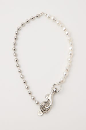 CHUNKY ROCK F／PEARL チョーカー