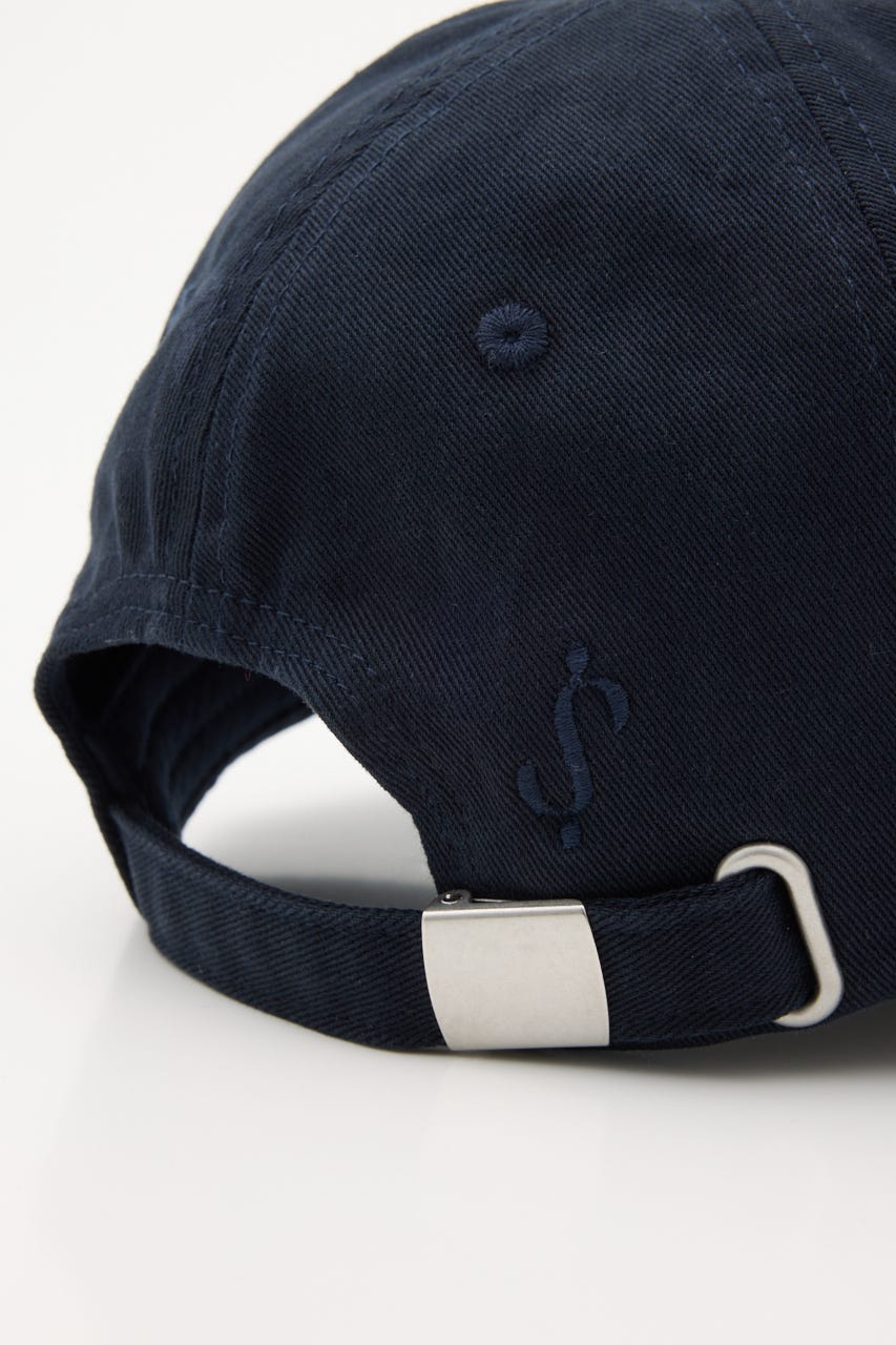 WASHED DAMAGE PATCH キャップ NVY FREE