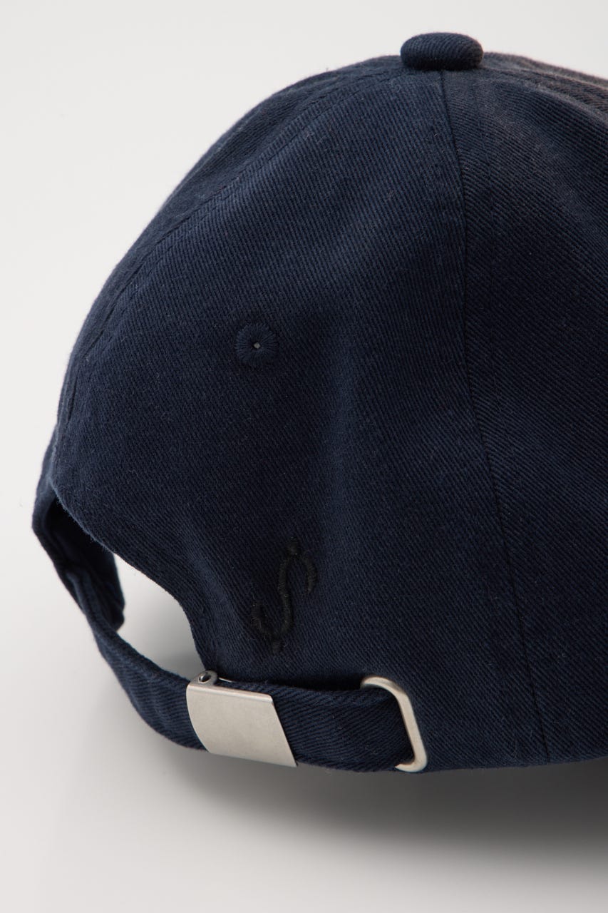 WASHED DAMAGE PATCH キャップ NVY FREE