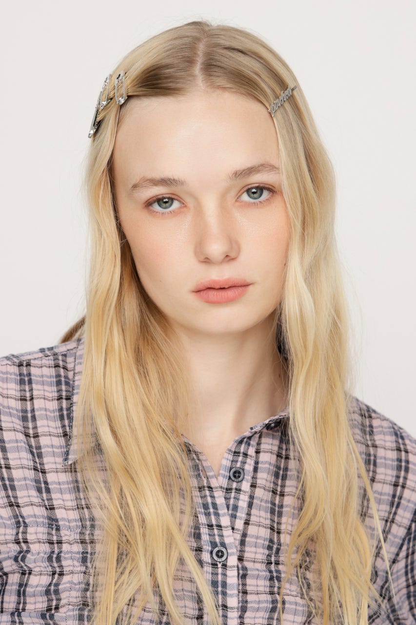 METAL MIX HAIR PIN SET SLV FREE