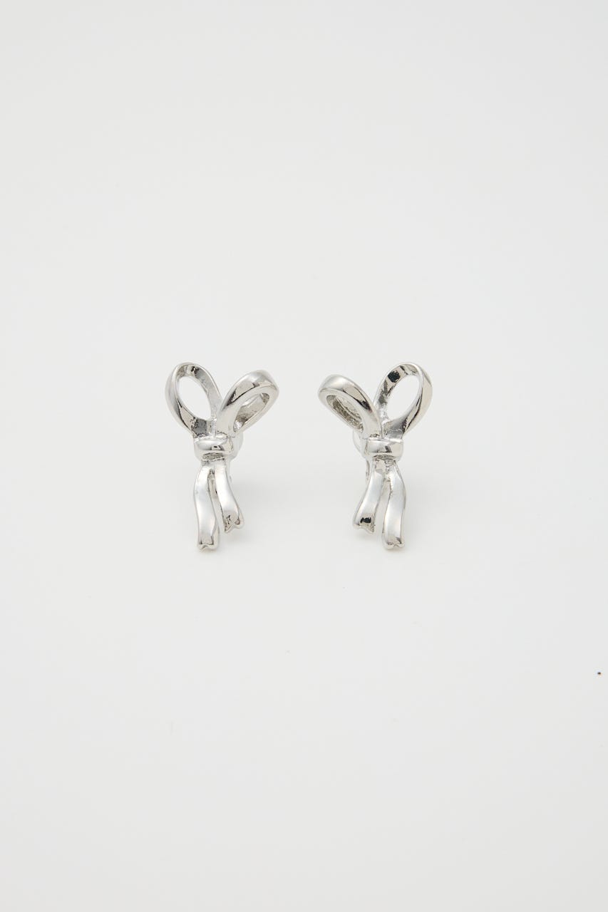 RIBBON イヤリング SLV FREE