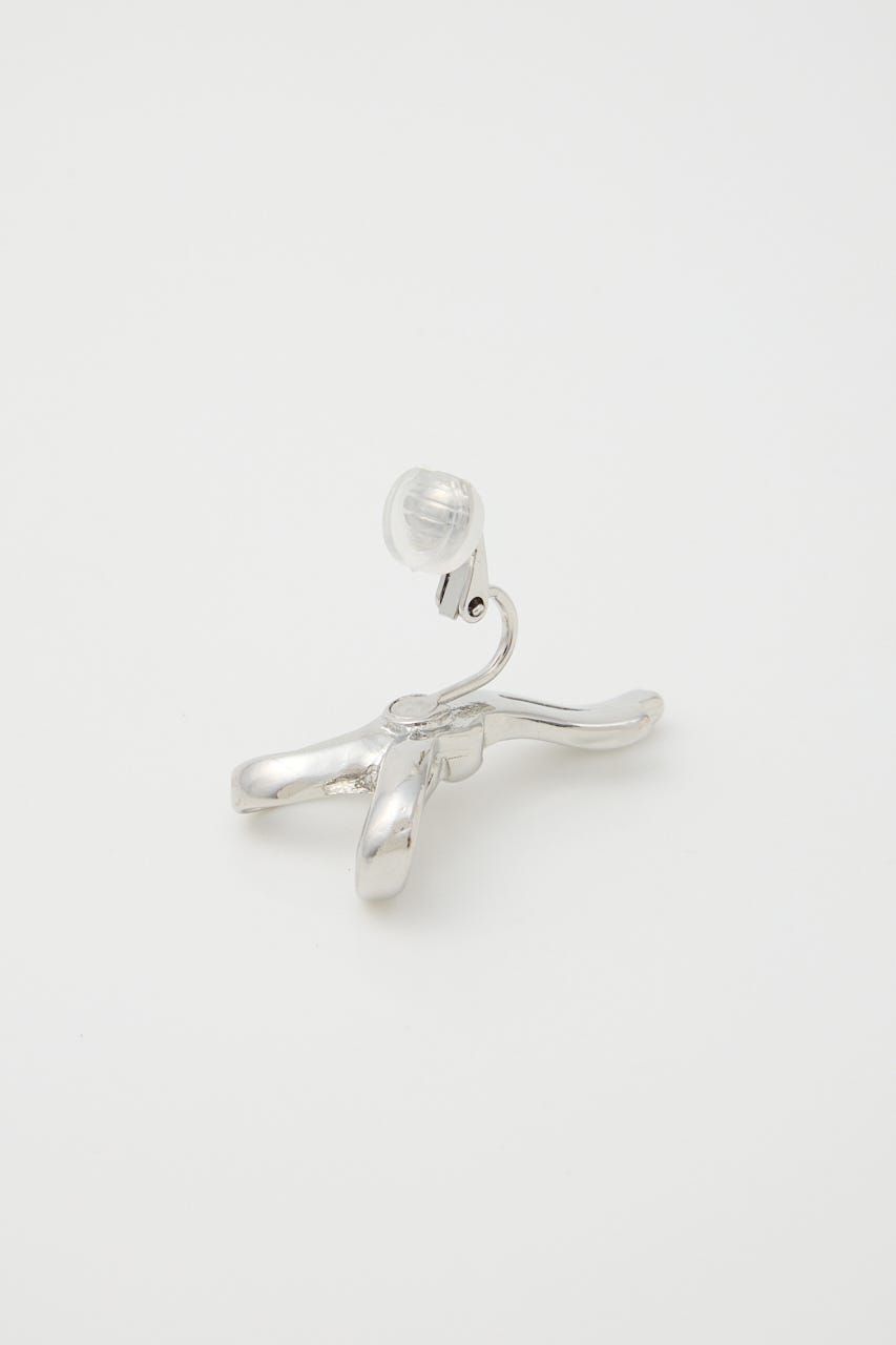 RIBBON イヤリング SLV FREE