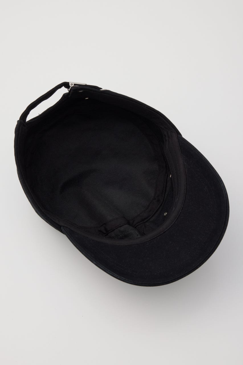 EYELET MILITARY キャップ BLK FREE