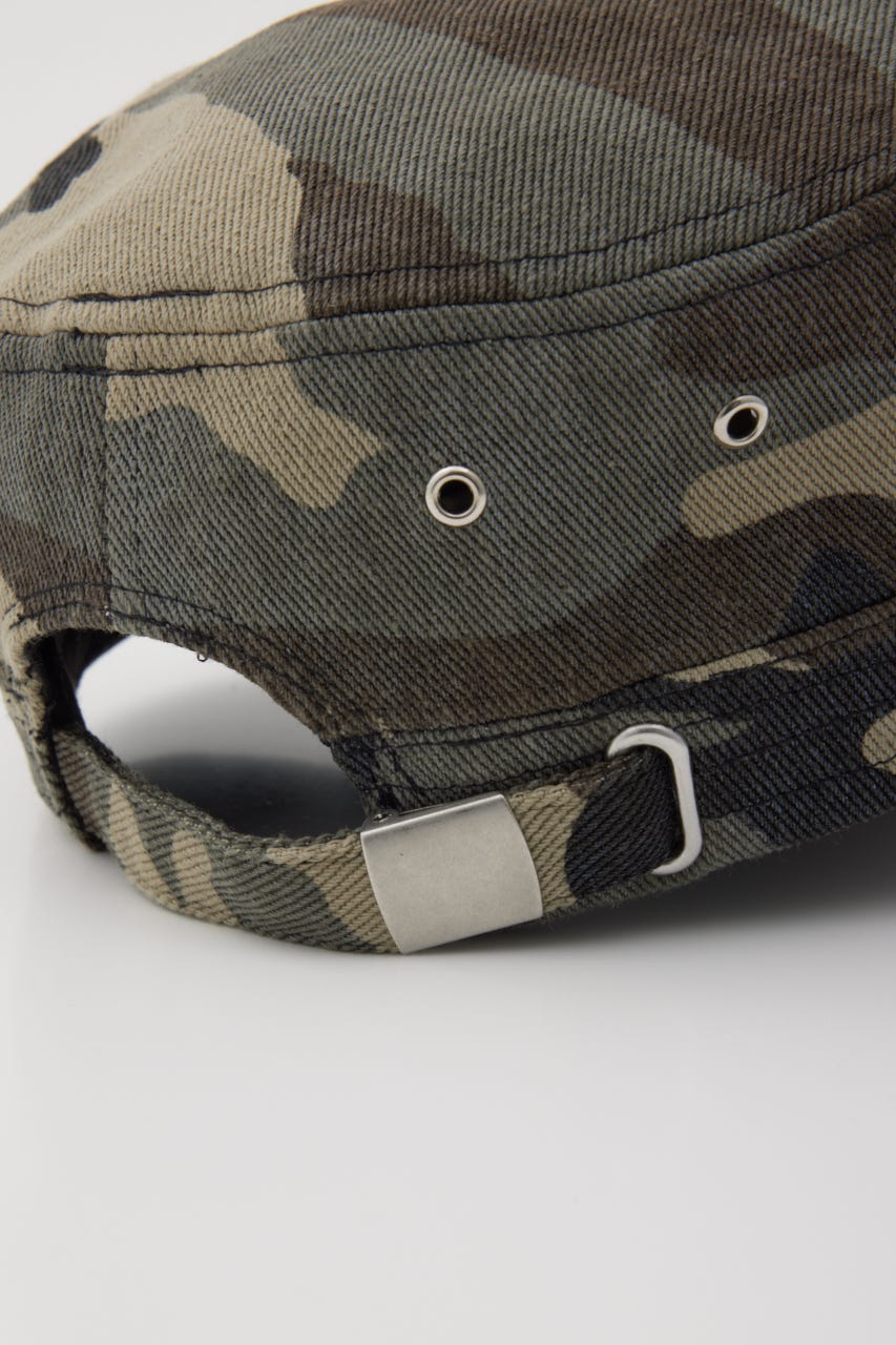 EYELET MILITARY キャップ M/KHA FREE