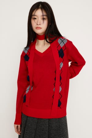 ARGYLE JQ トップス