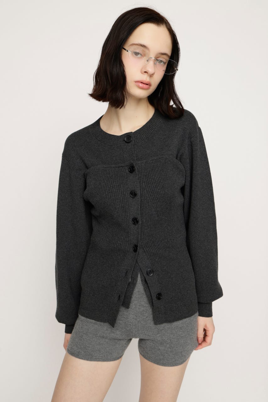 TUBE ＆ CD 2P トップス T.GRY FREE