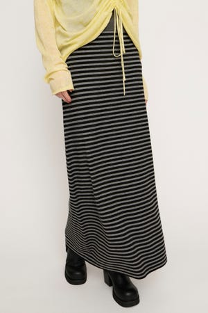 RELAXY KNIT LONG スカート