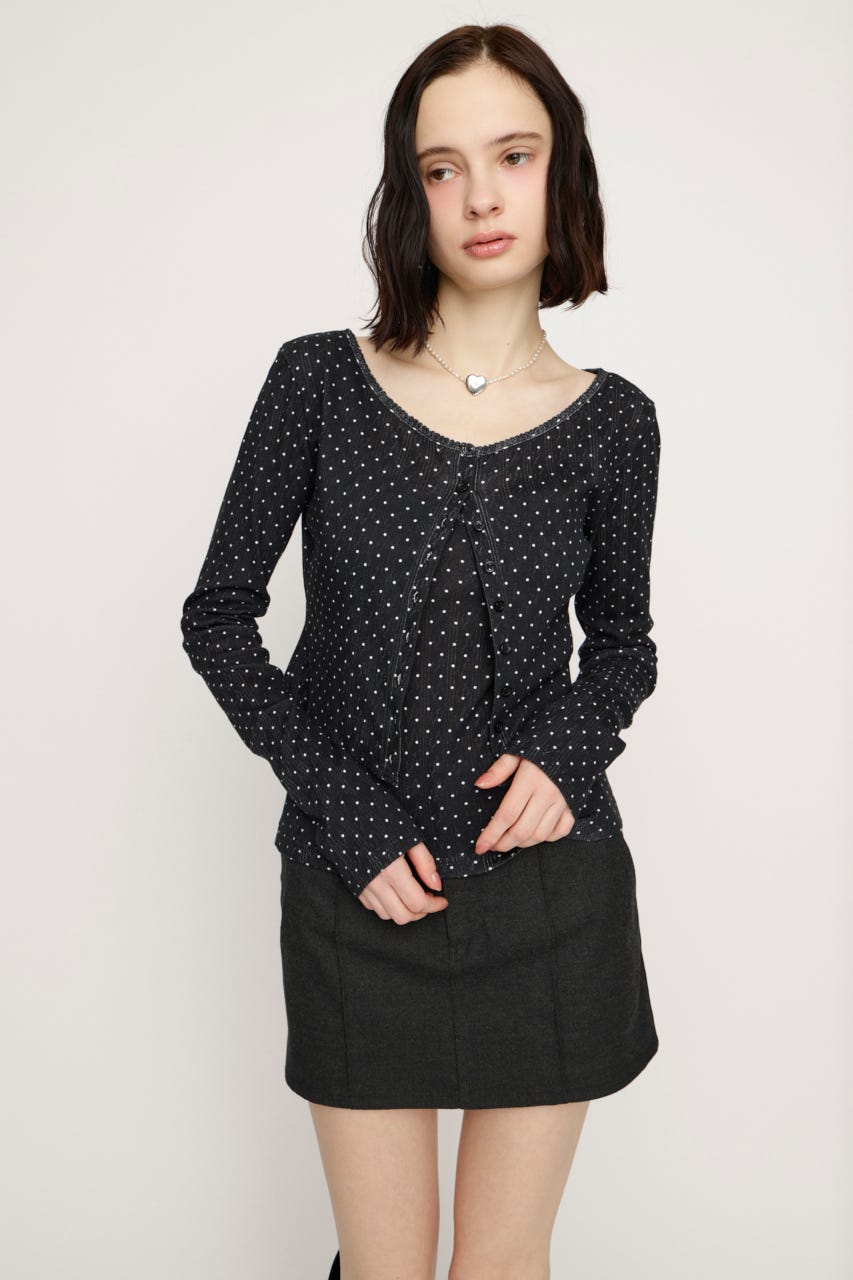 S LINE EYELET 2P M/BLK FREE