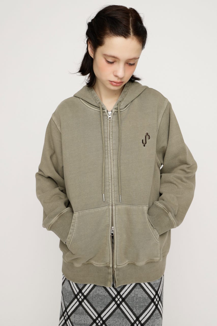 S. HOODIE ZIP パーカー KHA FREE