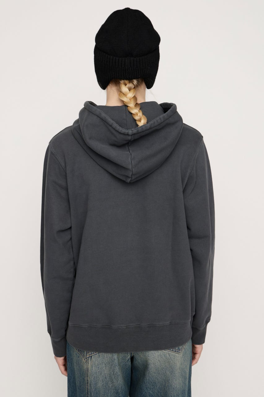 S. HOODIE ZIP パーカー L/BLK FREE