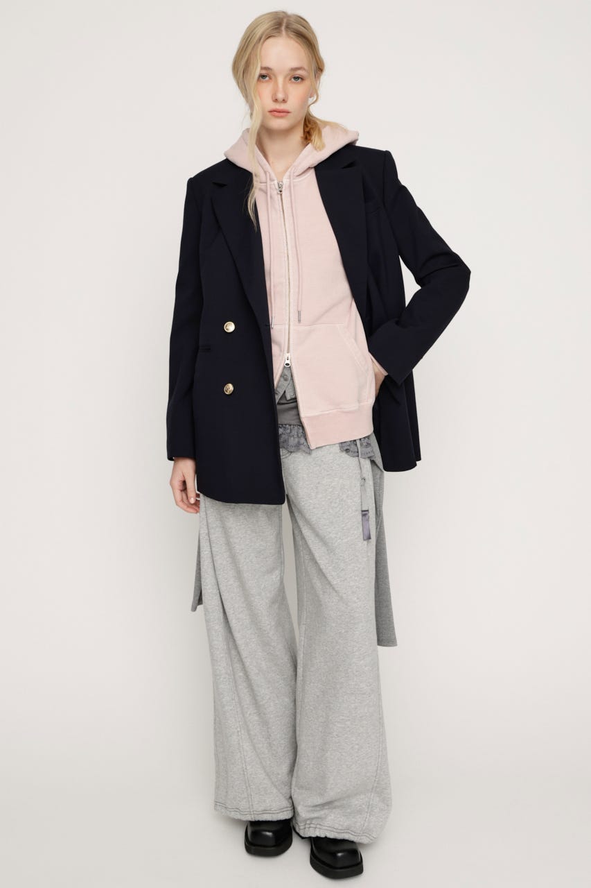 S. HOODIE ZIP パーカー PNK FREE