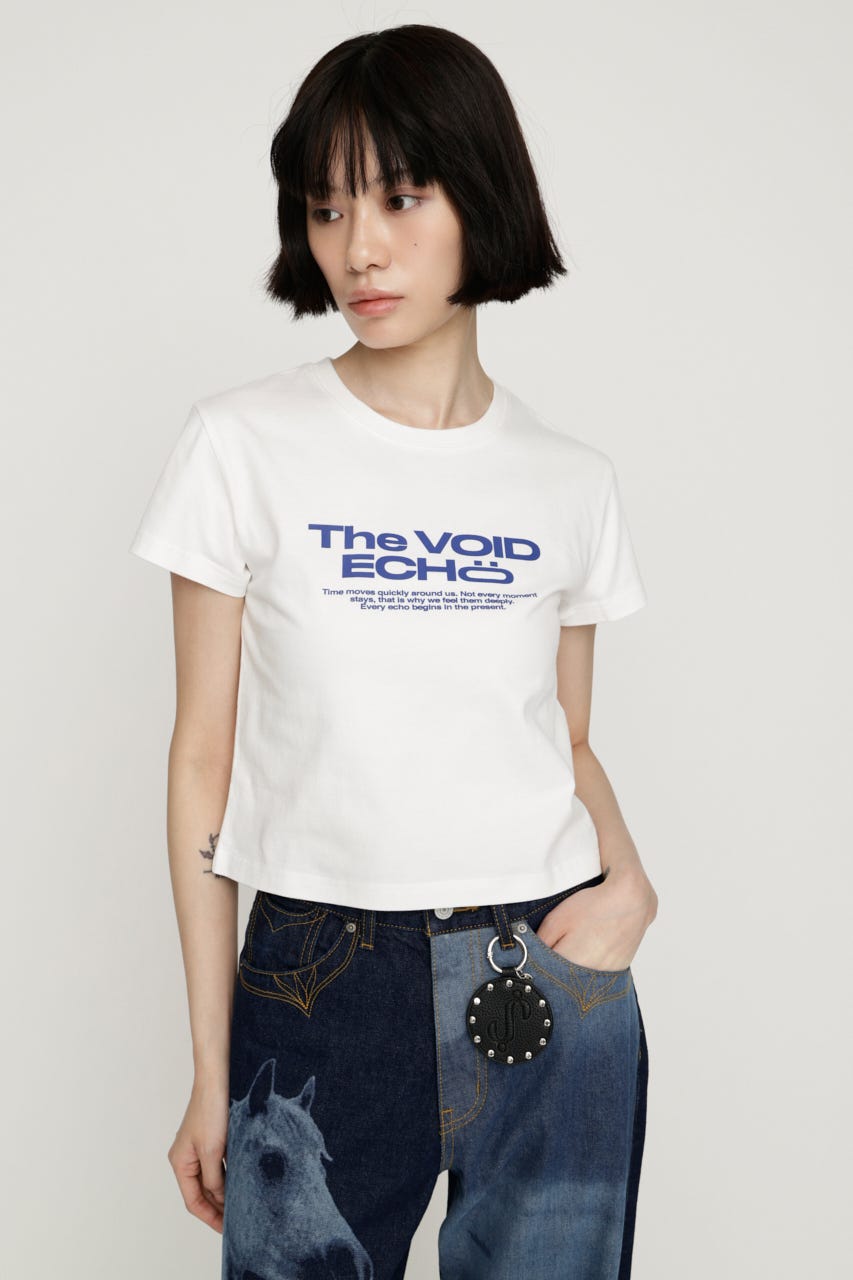 COMPACT LOGO トップス WHT FREE