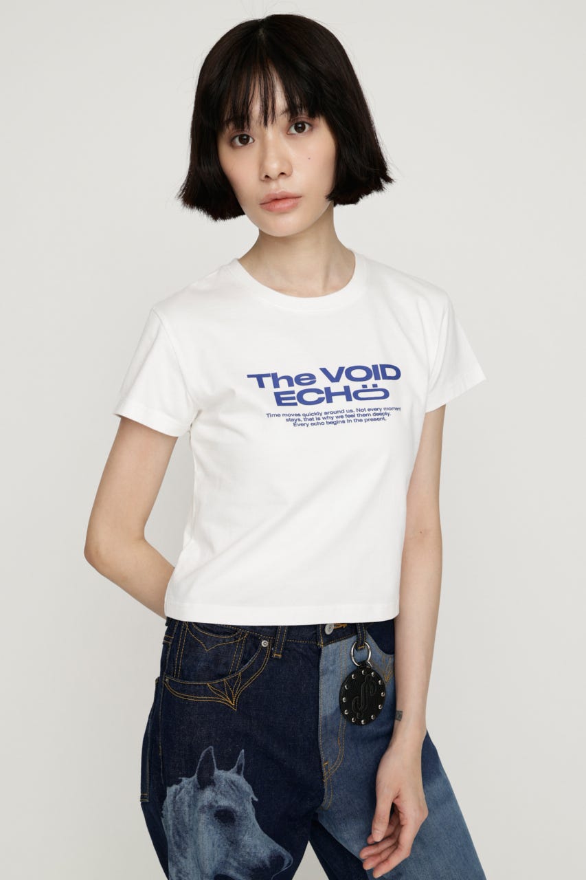 COMPACT LOGO トップス WHT FREE