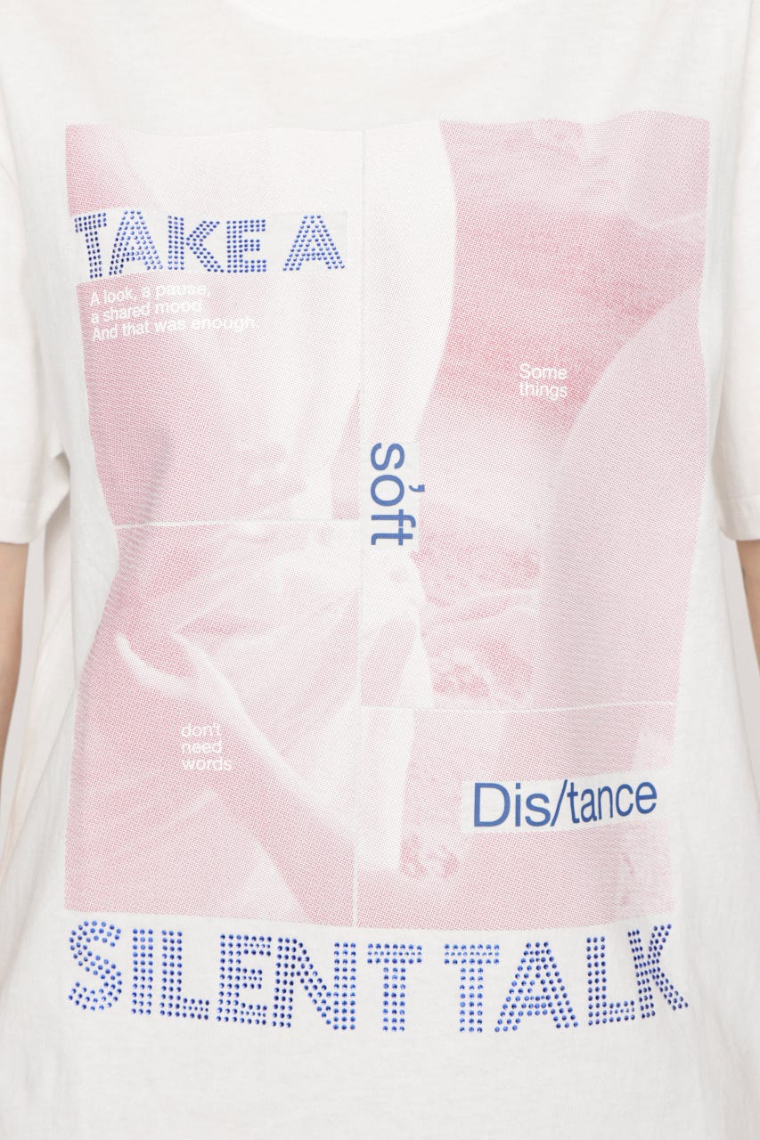 PHOTO & JEWEL MIX Tシャツ WHT 1