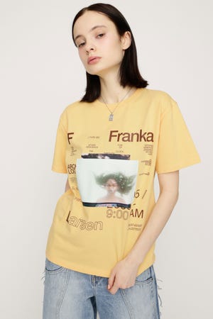 PHOTO LOGO 2 SIZE Tシャツ