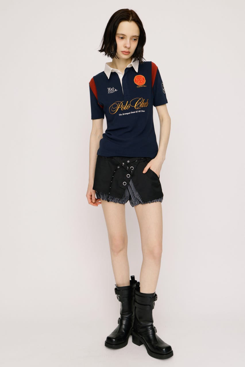 POLO UNIFORM トップス NVY FREE