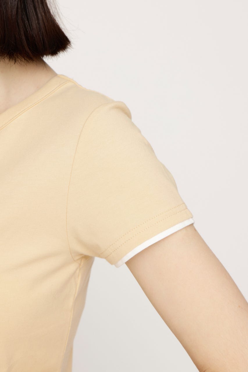 【LIMITED ITEM】HEART LOGO トップス L/YEL FREE