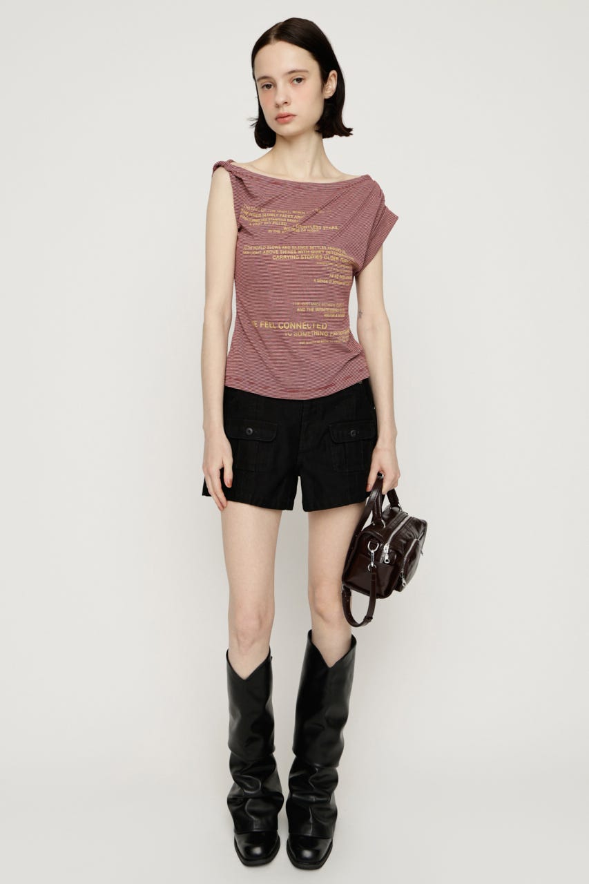ONESHOLDER ASYMMETRY トップス Multi_1 FREE