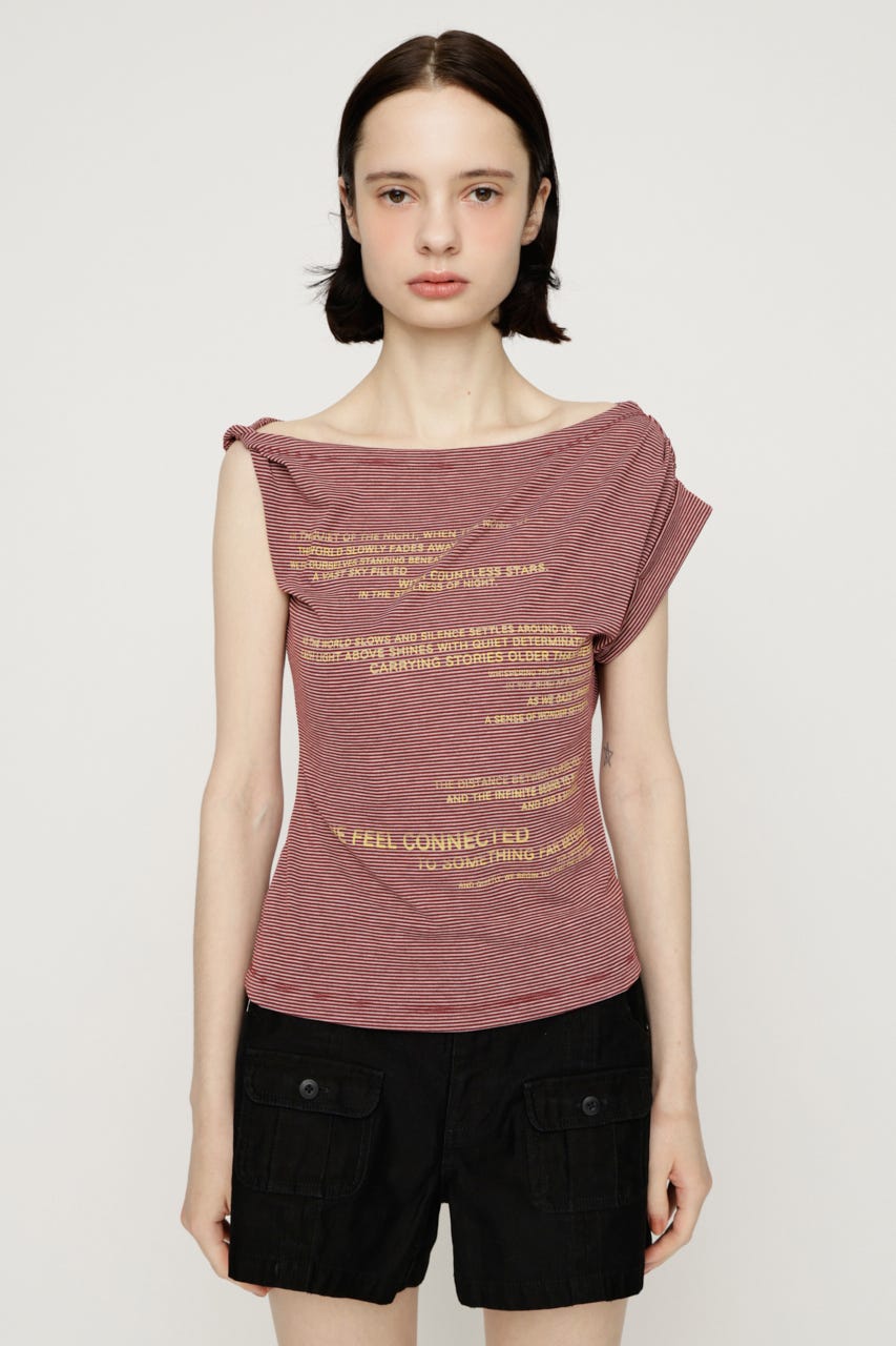 ONESHOLDER ASYMMETRY トップス Multi_1 FREE