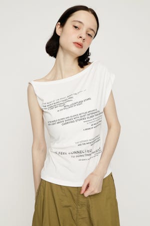 ONESHOLDER ASYMMETRY トップス