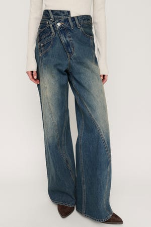 【1BUY5％OFF CAMPAIGN】【先行受注キャンペーン対象アイテム】J／W SWITCHING STRAIGHT パンツ