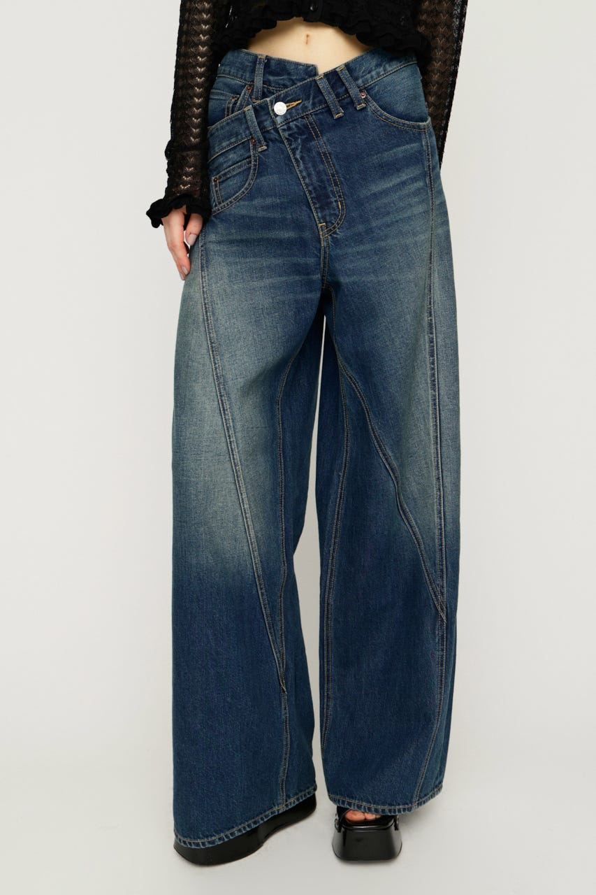 【SNSで話題！】J／W SOFT SWITCHING STRAIGHT パンツ M/BLU 0