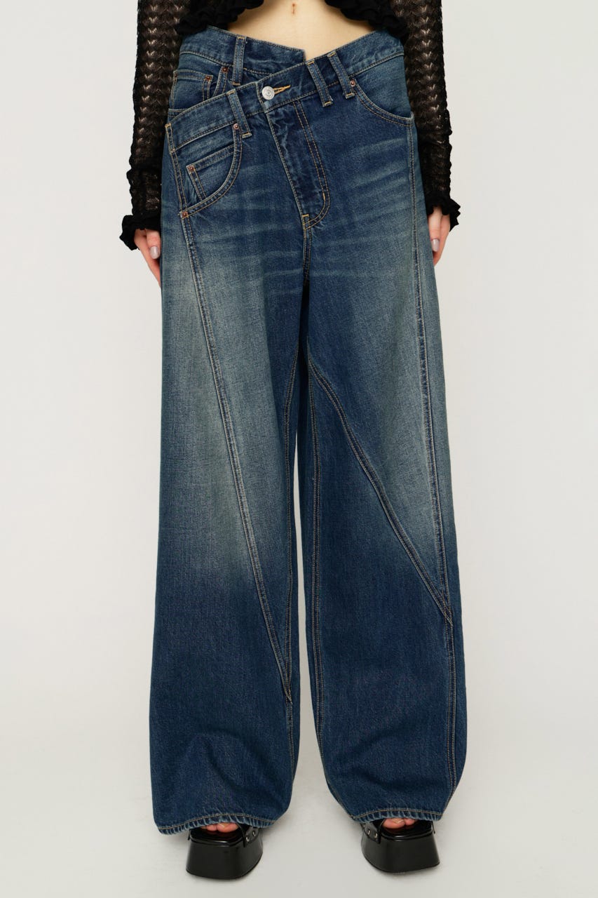 【SNSで話題！】J／W SOFT SWITCHING STRAIGHT パンツ M/BLU 0