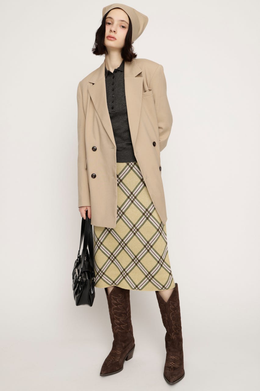 BOXY TAILORED ジャケット L/BEG FREE