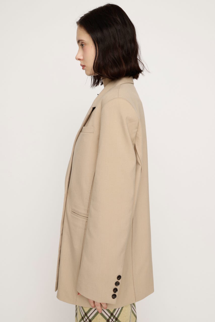 BOXY TAILORED ジャケット L/BEG FREE