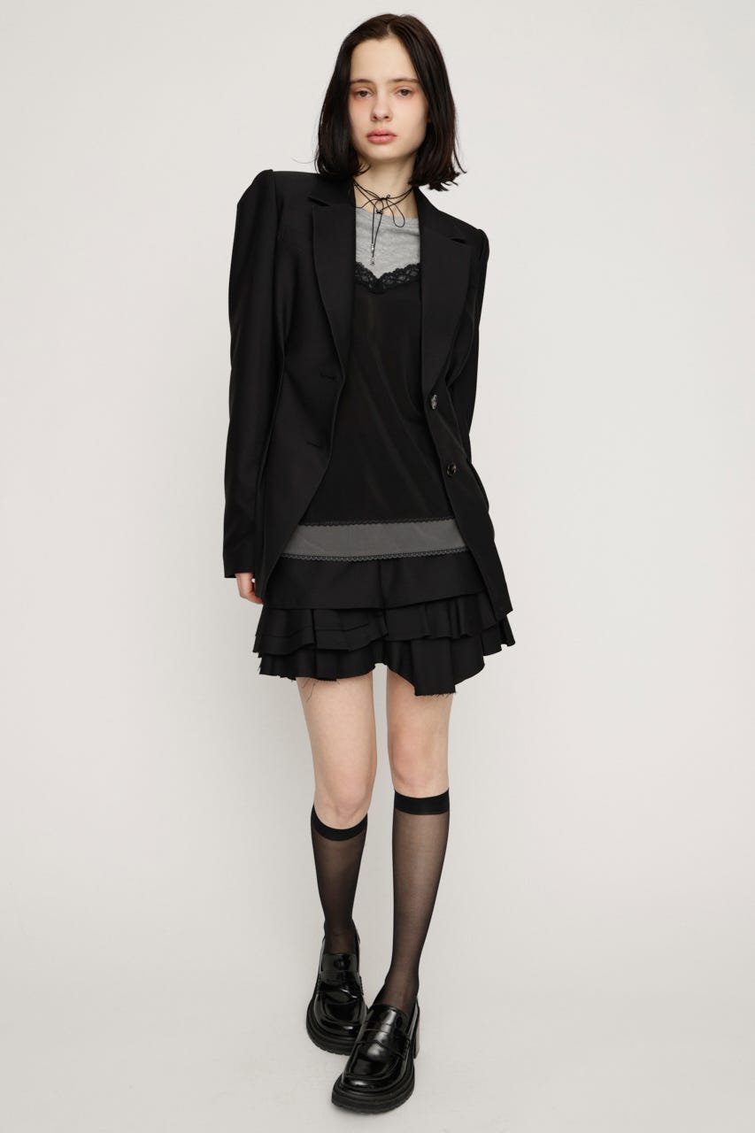 WAIST TUCK TAILOR ジャケット BLK FREE