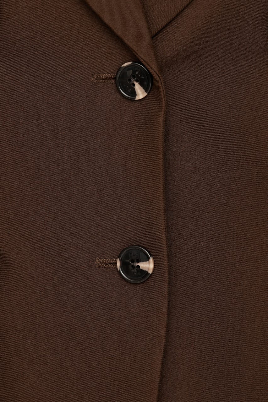 WAIST TUCK TAILOR ジャケット BRN FREE