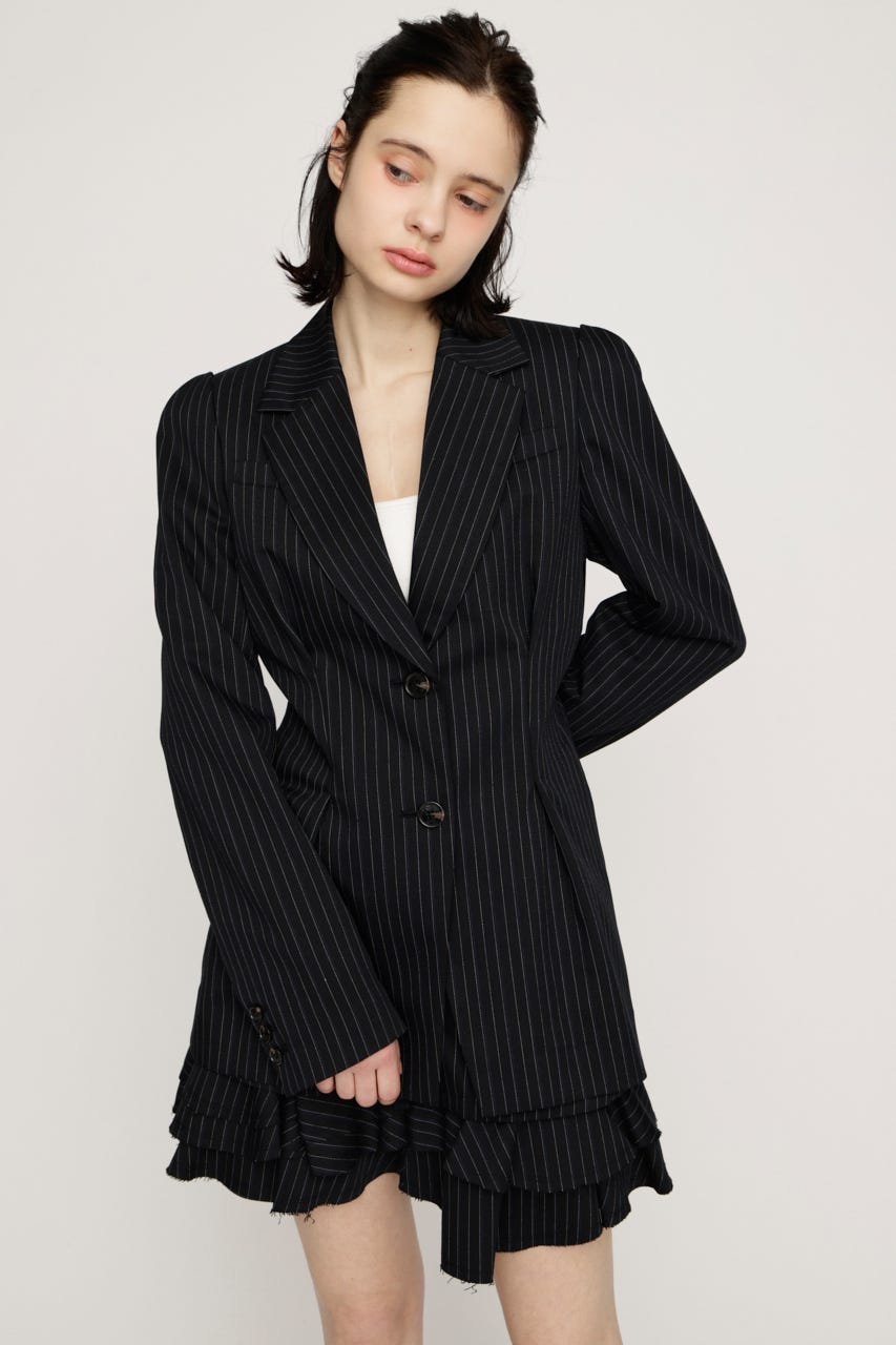 WAIST TUCK TAILOR ジャケット M/NVY FREE