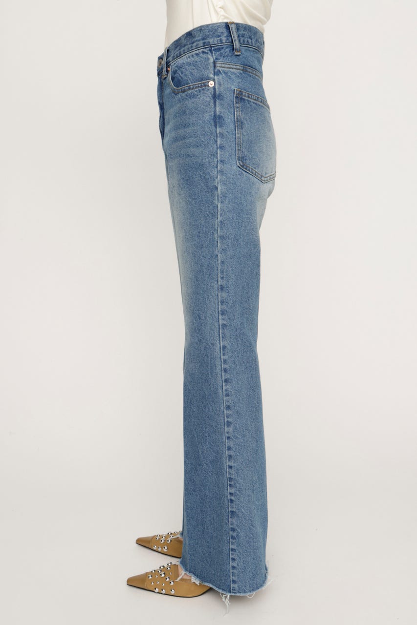 【LIMITED ITEM】J／W SEMI FLARE DENIM パンツ BLU 0