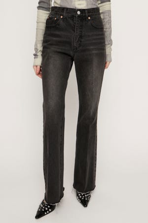 【LIMITED ITEM】J／W SEMI FLARE DENIM パンツ