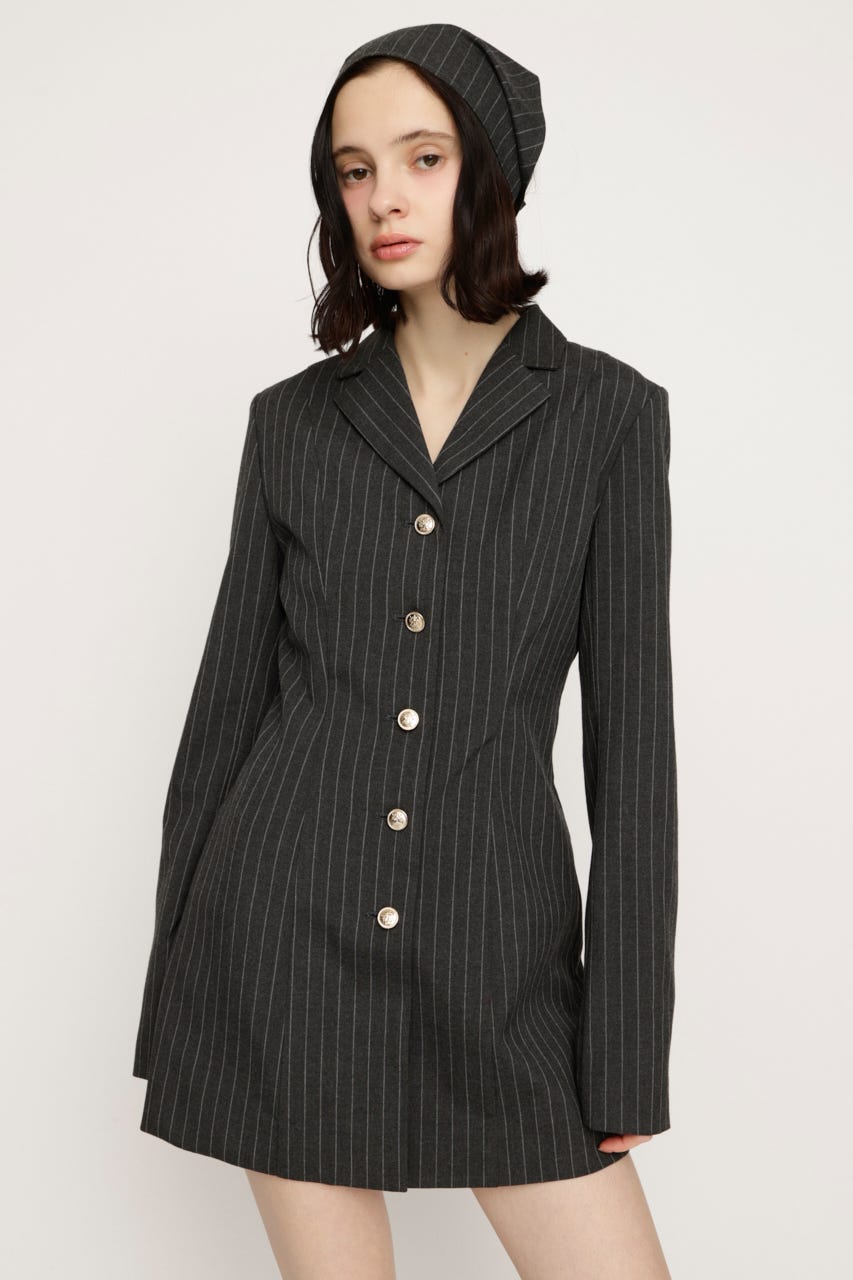 TAILORED ショートワンピース M/GRY 2