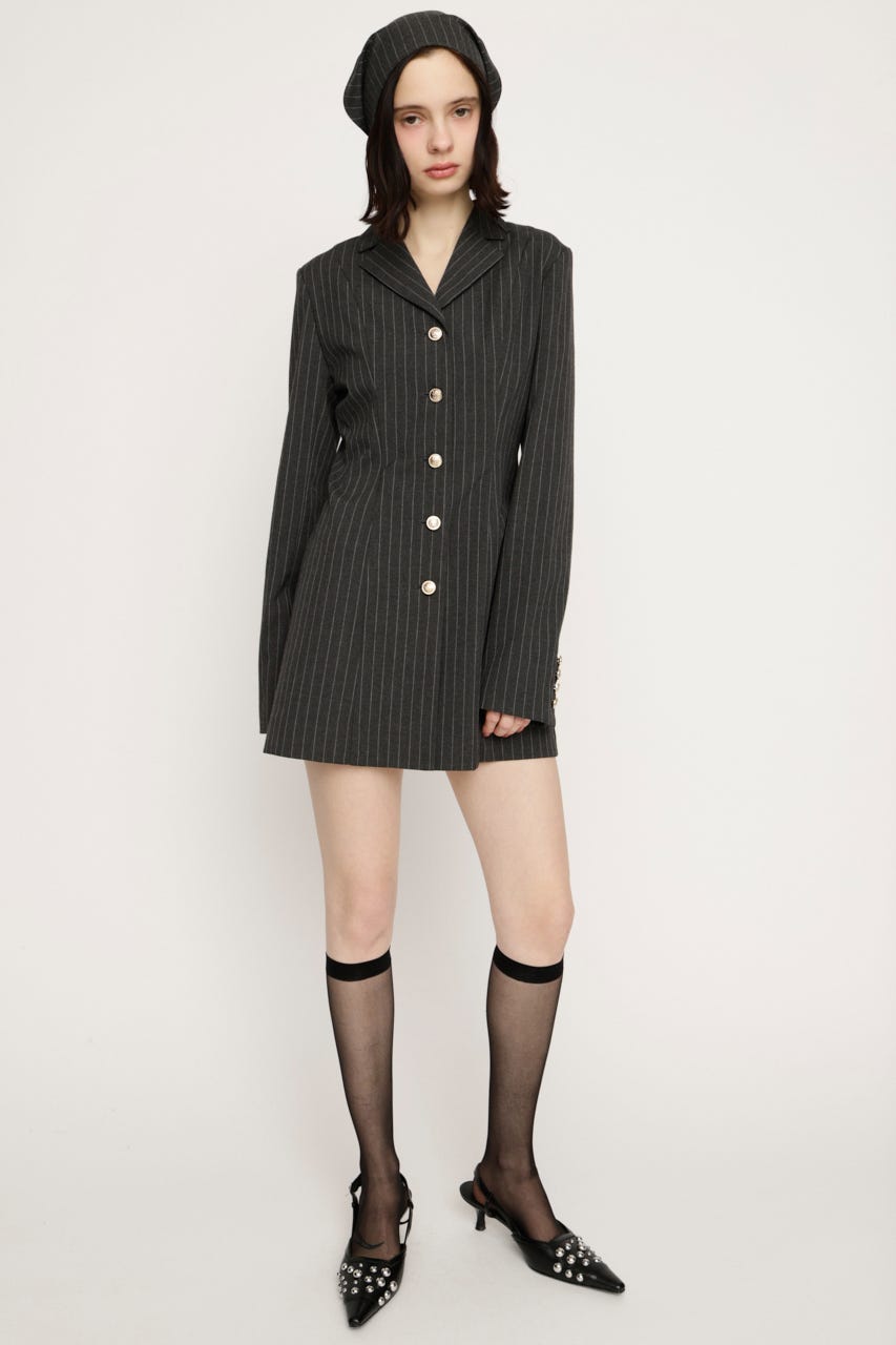 TAILORED ショートワンピース M/GRY 2