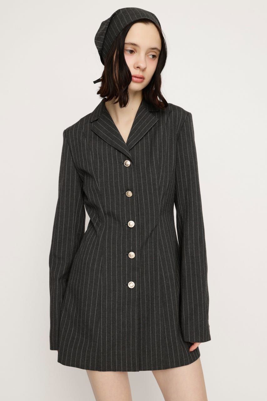 TAILORED ショートワンピース M/GRY 2