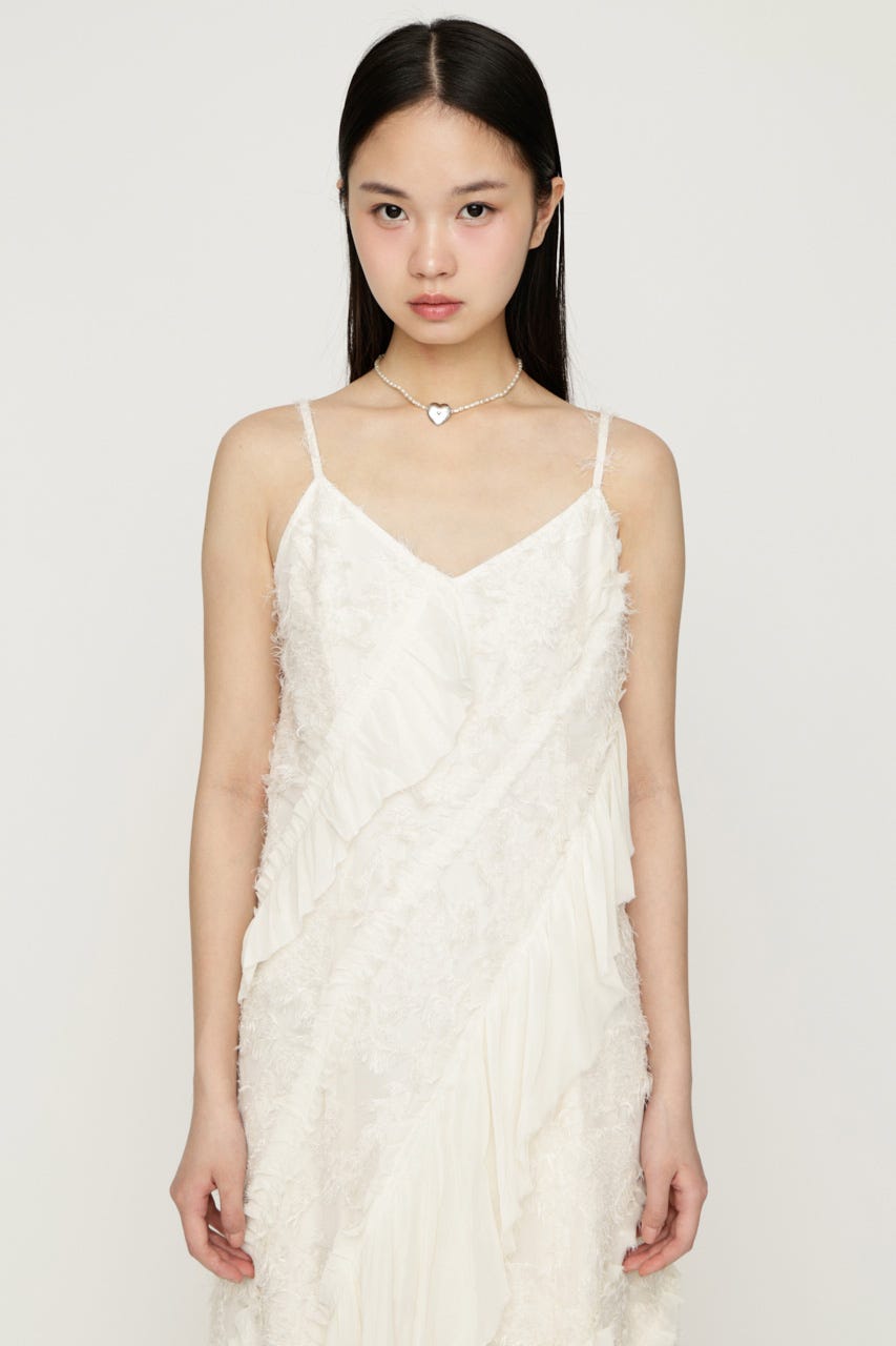 RANDOM FRILL CAMI ワンピース IVOY 2