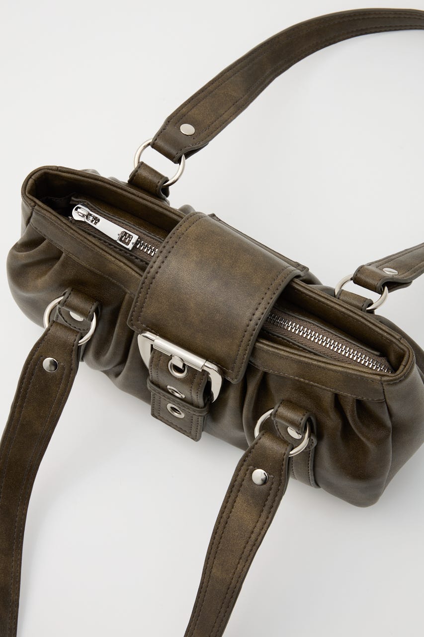 BELT GATHER HAND バッグ KHA FREE