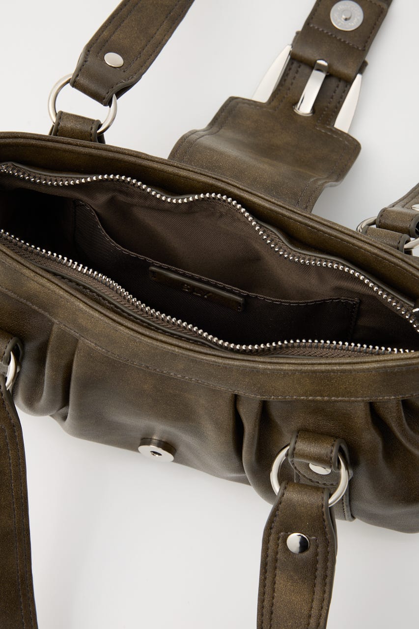 BELT GATHER HAND バッグ KHA FREE