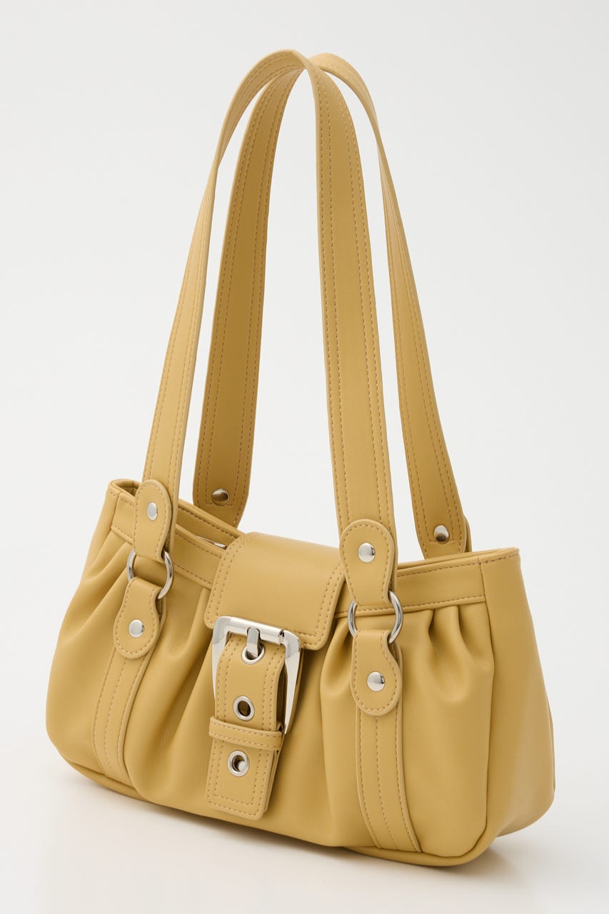 BELT GATHER HAND バッグ L/YEL FREE