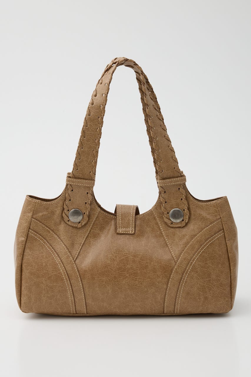 F／LEATHER STUDS バッグ CAM FREE