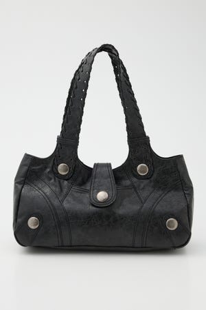 F／LEATHER STUDS バッグ