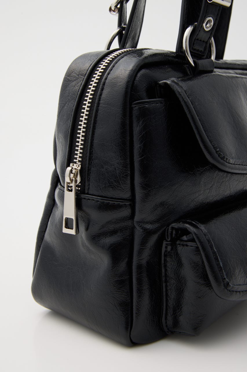 POCKET HAND バッグ BLK FREE