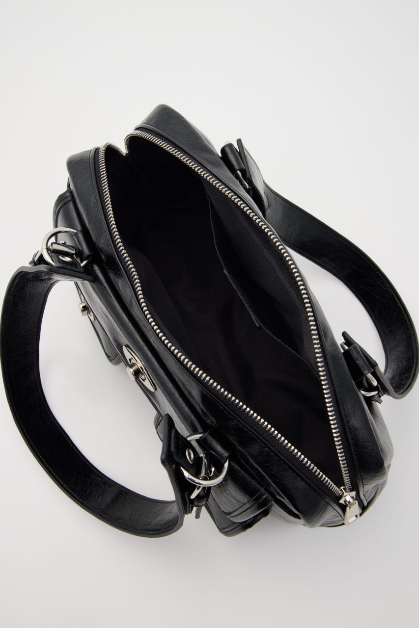 POCKET HAND バッグ BLK FREE