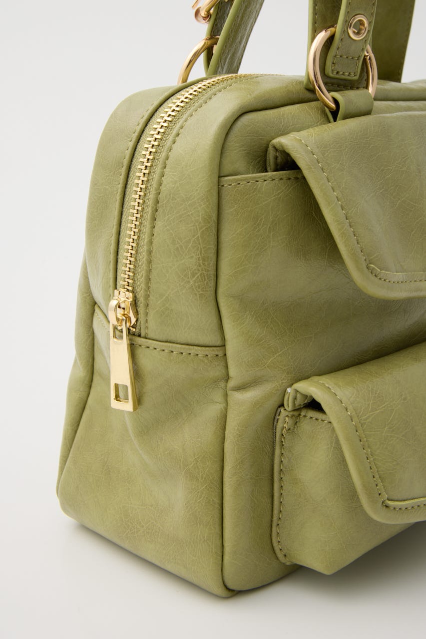 POCKET HAND バッグ L/GRN FREE